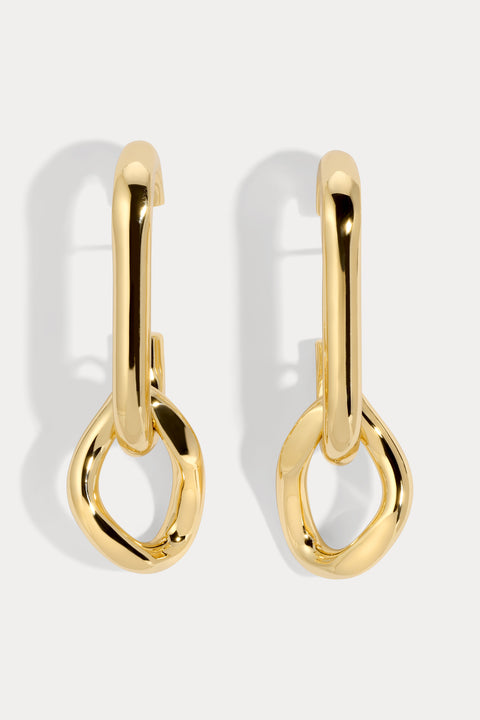 Logan Lobe Cuff Earrings
