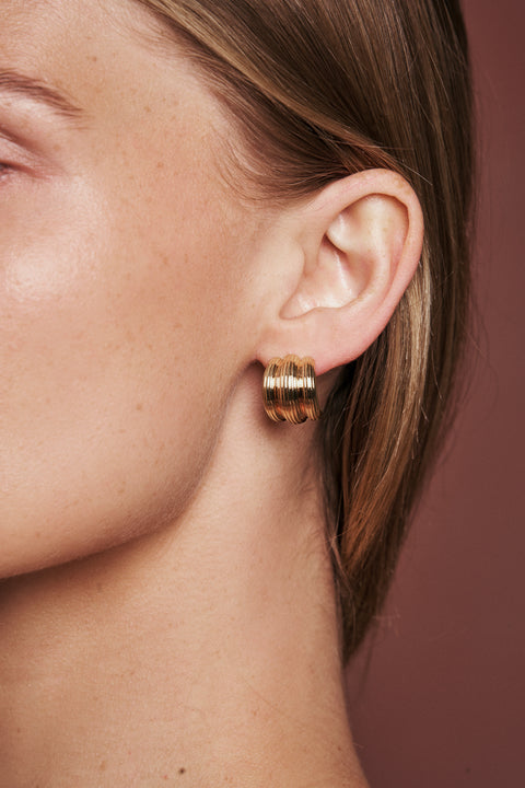 Small Elsa Shield Earrings