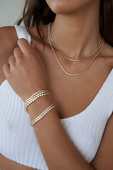 Mini Reese Tennis Necklace