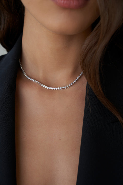 Mini Reese Tennis Necklace