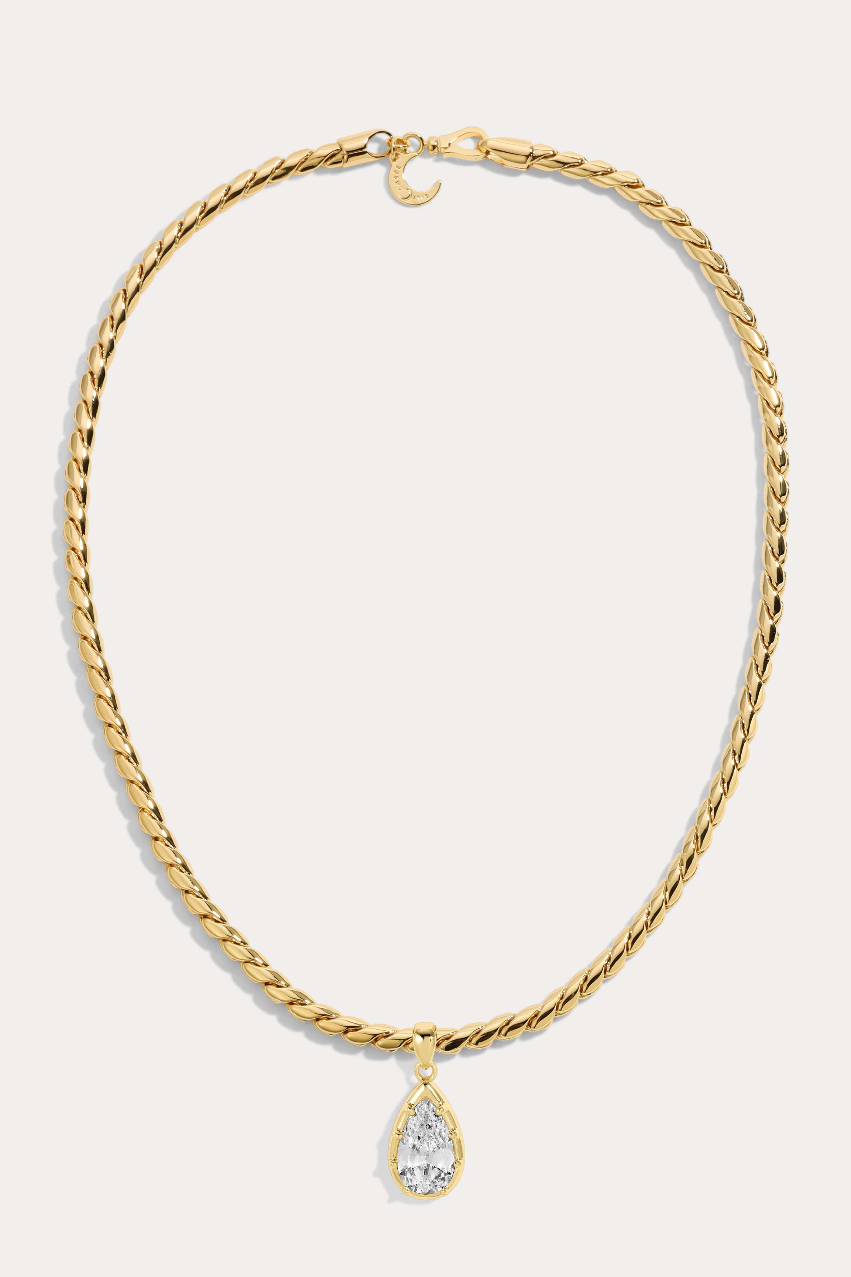 Medium Bruna Pear Necklace – Lili Claspe