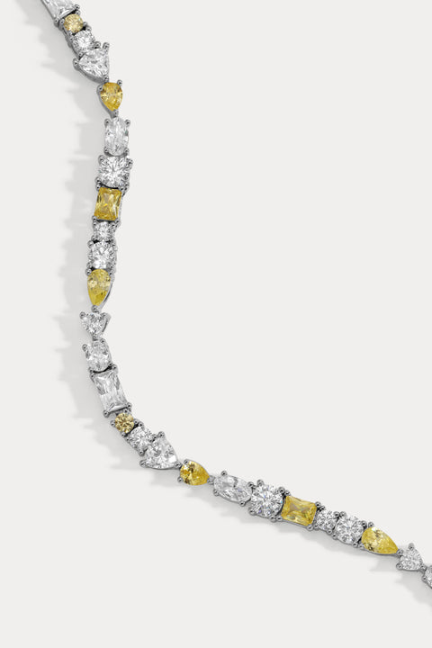 Yellow Sapphire Mavis Tennis Bracelet