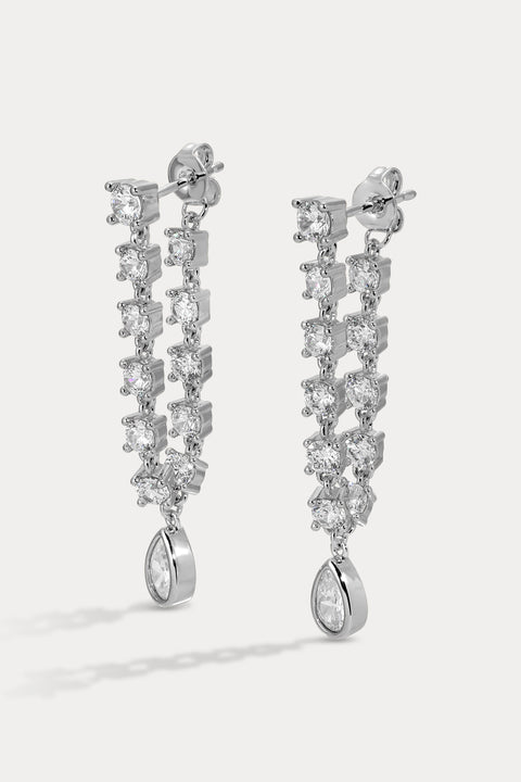 Stephie Bezel Earrings