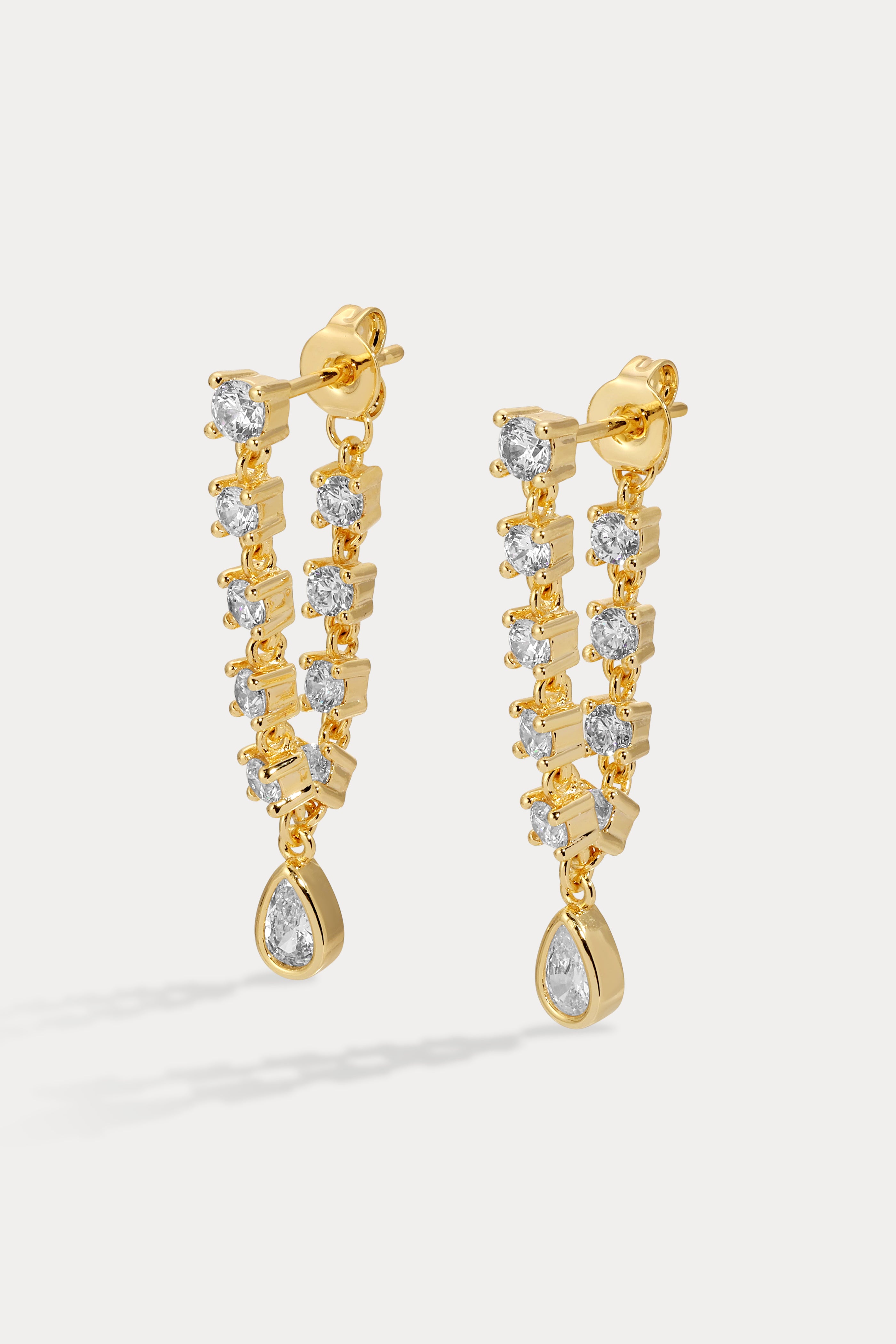Small Stephie Bezel Earrings – Lili Claspe