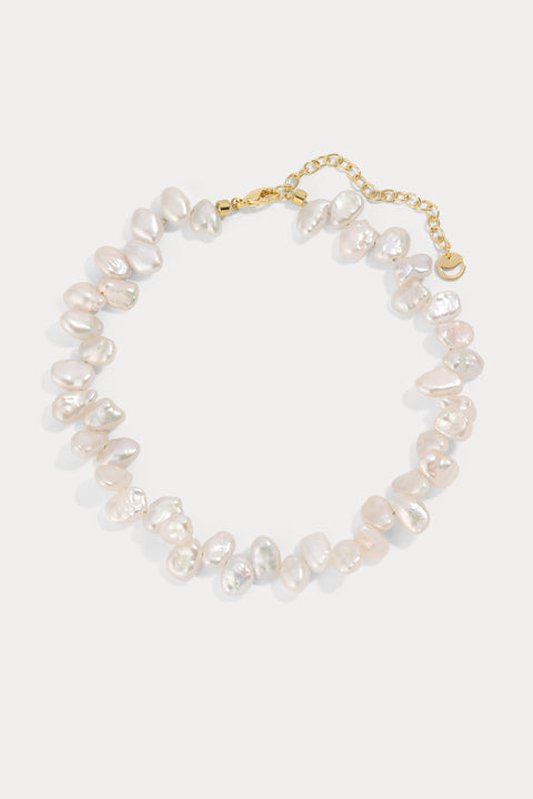 Beatrice Pearl Anklet