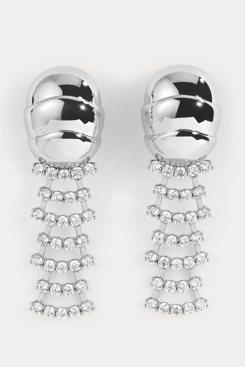 Armadillo Fringe Earrings