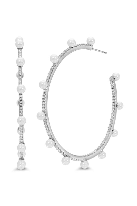 Small Pave Molly Hoops