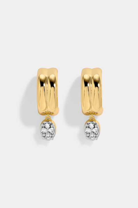 Odette Oval Hoops
