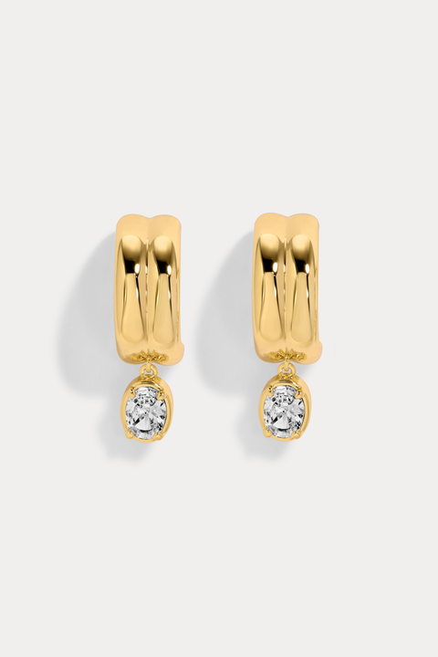 Odette Oval Hoops