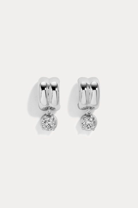 Small Odette Round Hoops