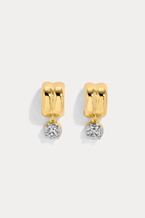 Small Odette Round Hoops