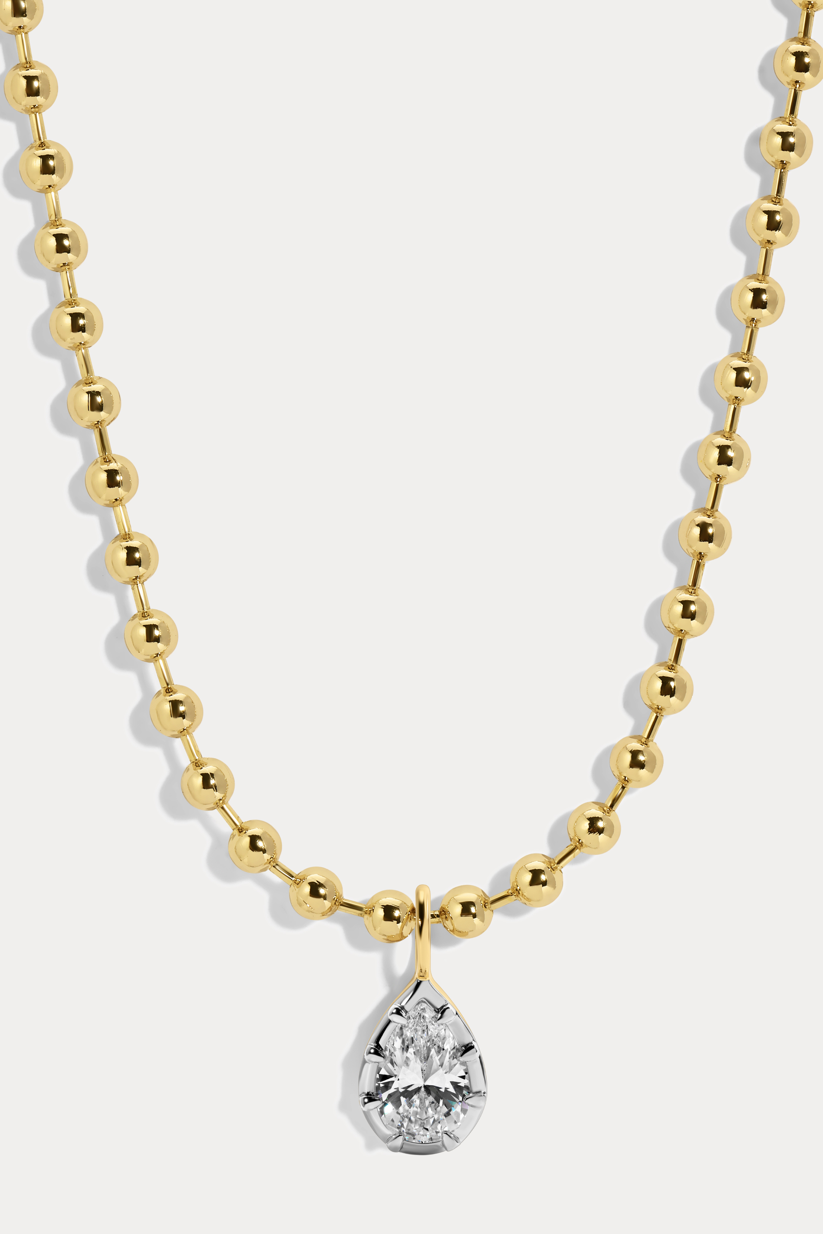 Cleo Pear Necklace – Lili Claspe