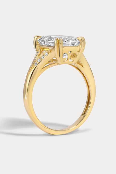 Emerald Cut Diamond Ring