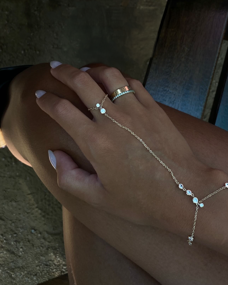Anais Hand Chain @maxinegray
