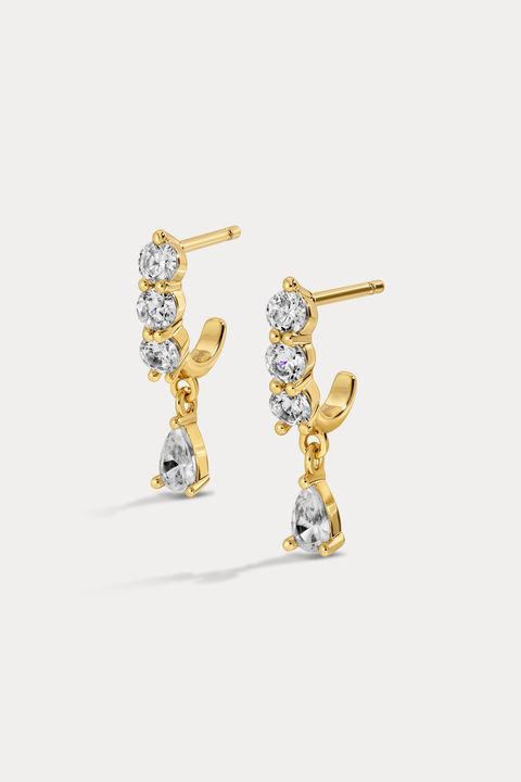 Hilary Pear Dangles