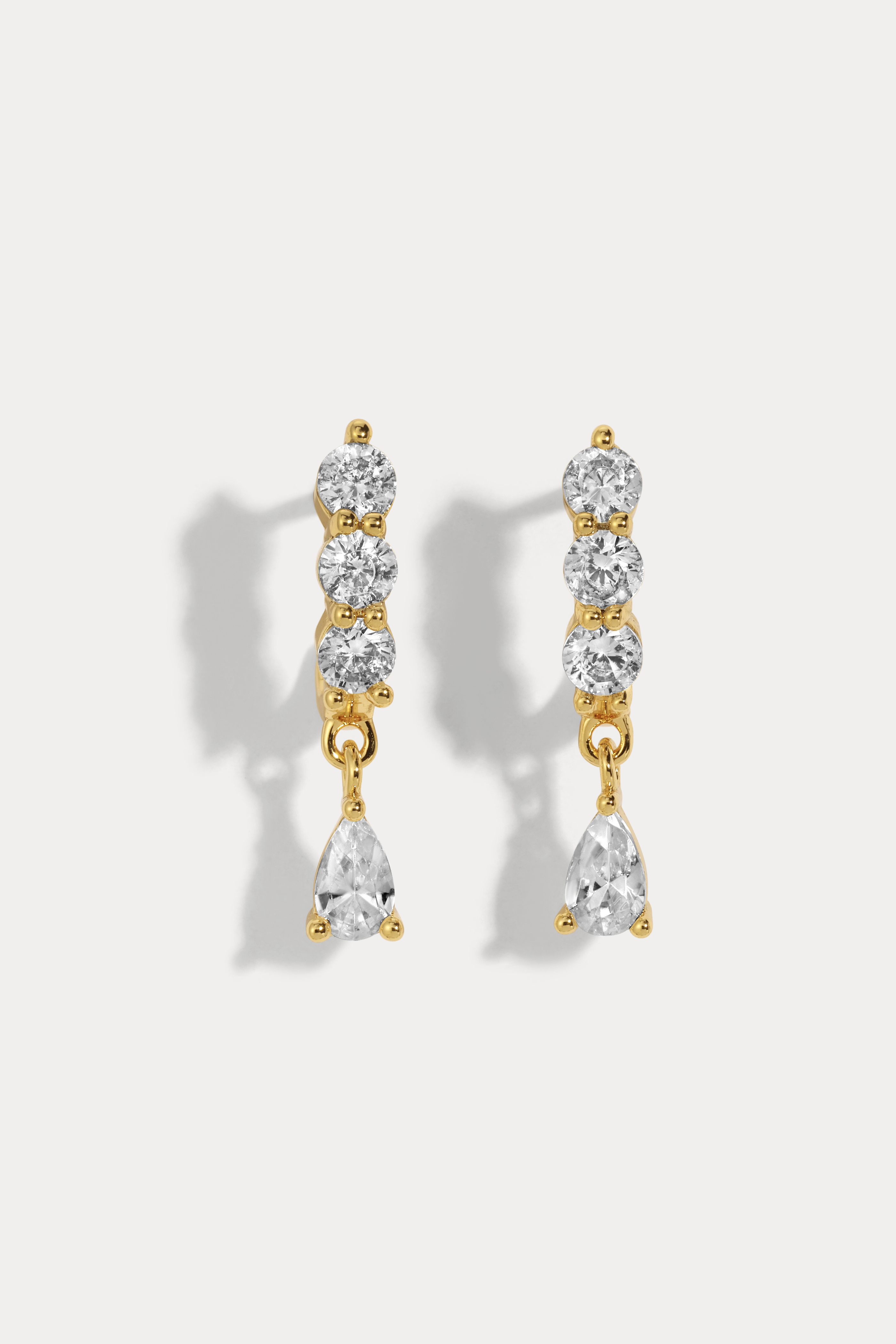 Hilary Pear Dangles – Lili Claspe