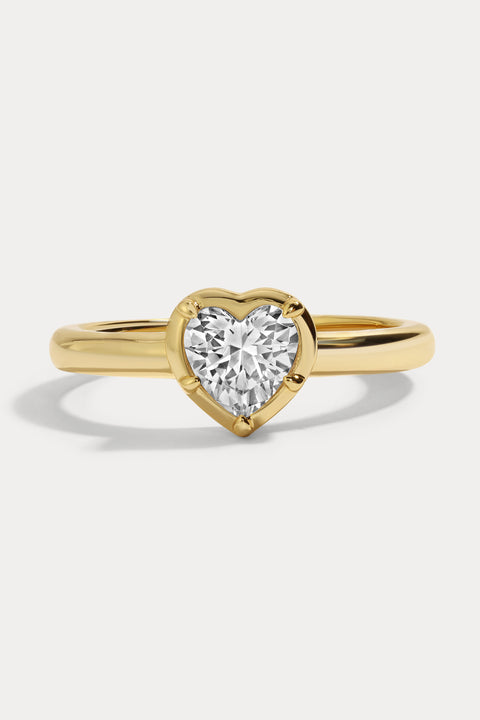 Cleo Heart Ring