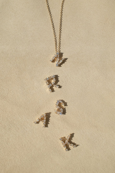 Mavis Letter Pendant