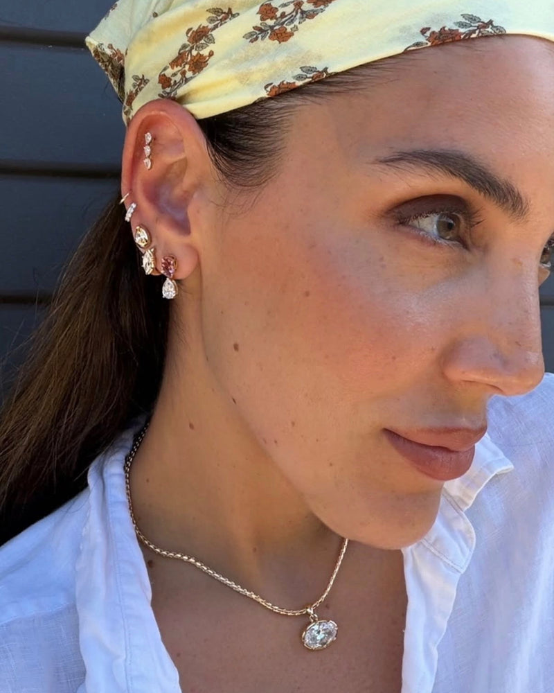 Diamond Pear Studs | Small Imara Yellow Studs | Small Bruna | Large Oval @stephiewastaken