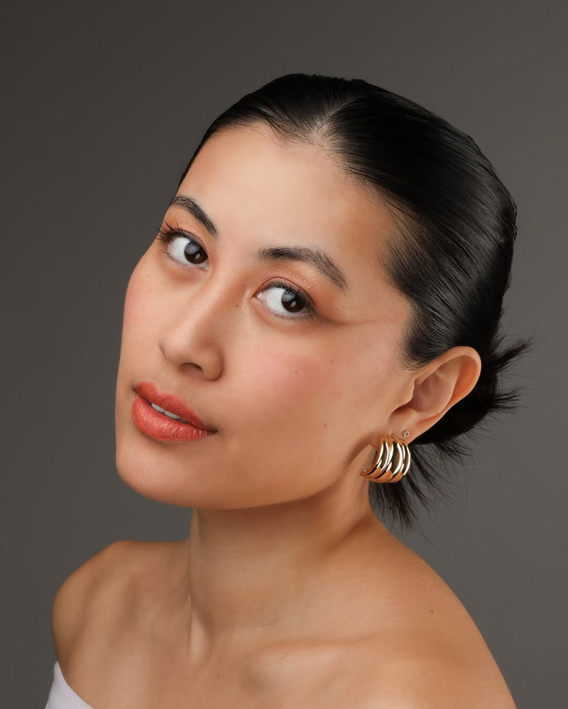 Elsa Shield Earrings / @joydalguntas