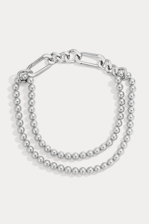 Grey Pearl Quinn Necklace