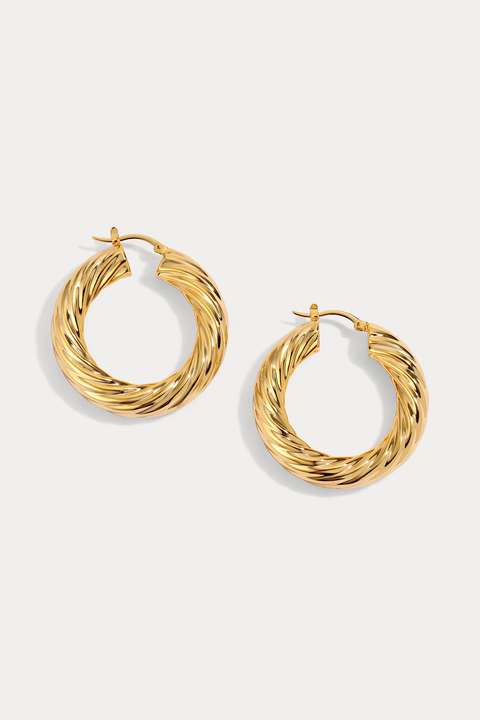 Large Gina Hoops