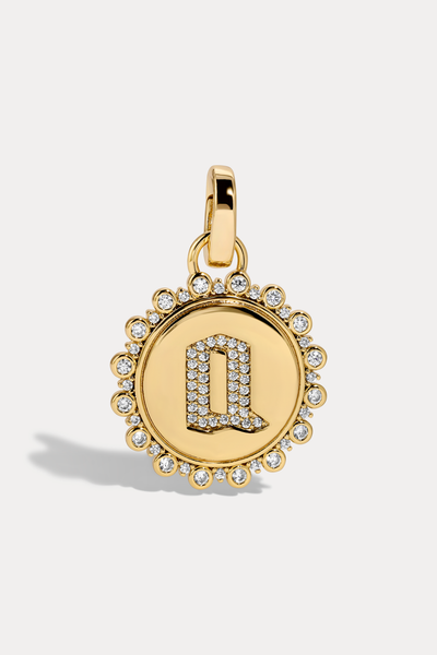Gothic Initial Pendant – Lili Claspe