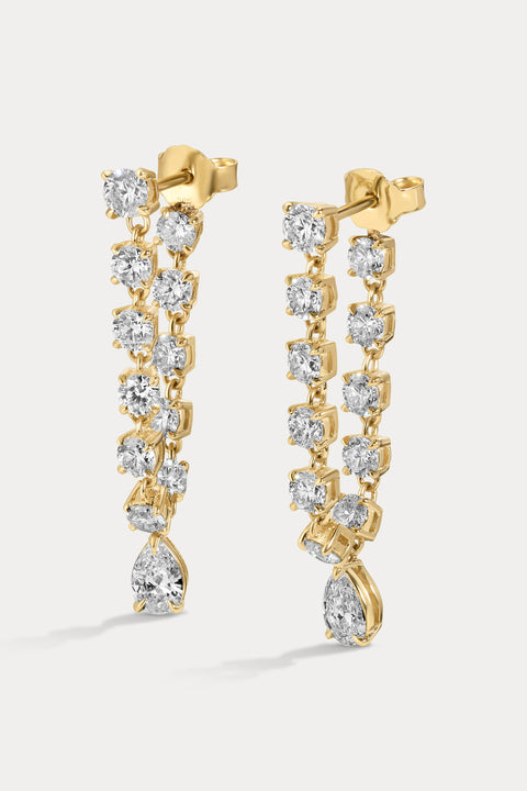 Stephie Diamond Earrings