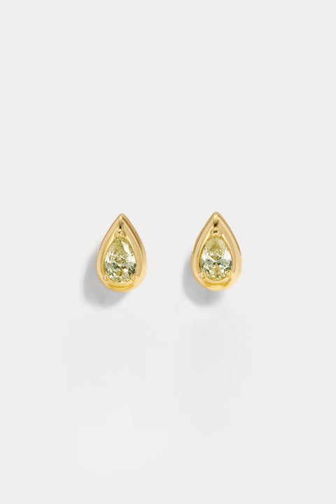 Small Yellow Imara Studs