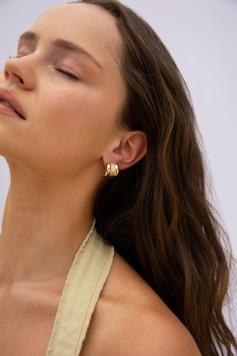 Coco Shield Earrings