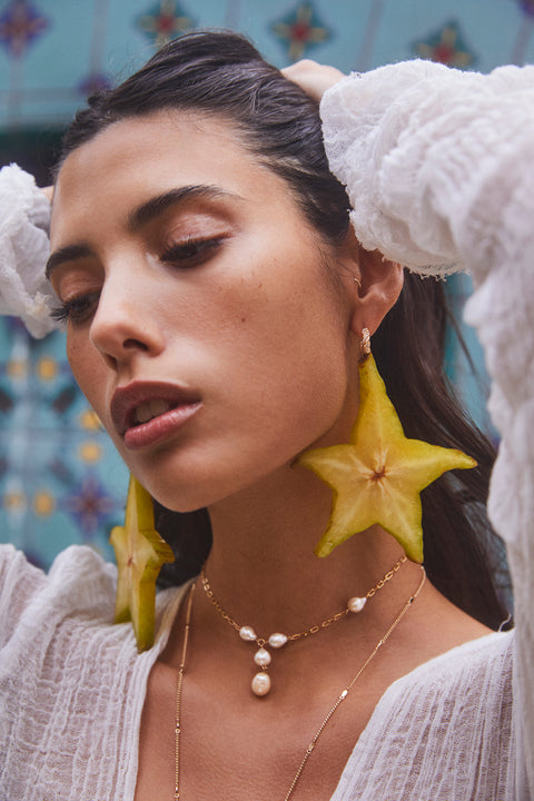 Small Gina Twist Hoops