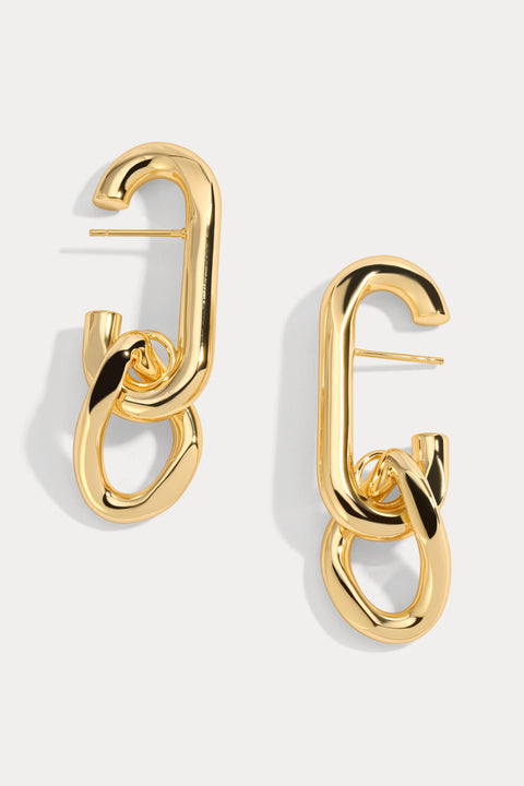 Logan Lobe Cuff Earrings