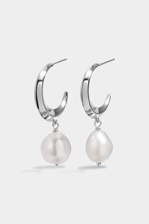 Luna Baroque Pearl Earrings