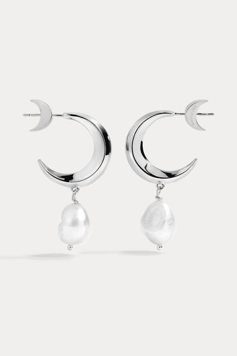 Luna Baroque Pearl Earrings