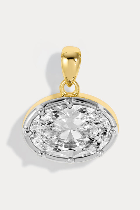 Large Cleo Oval Charm