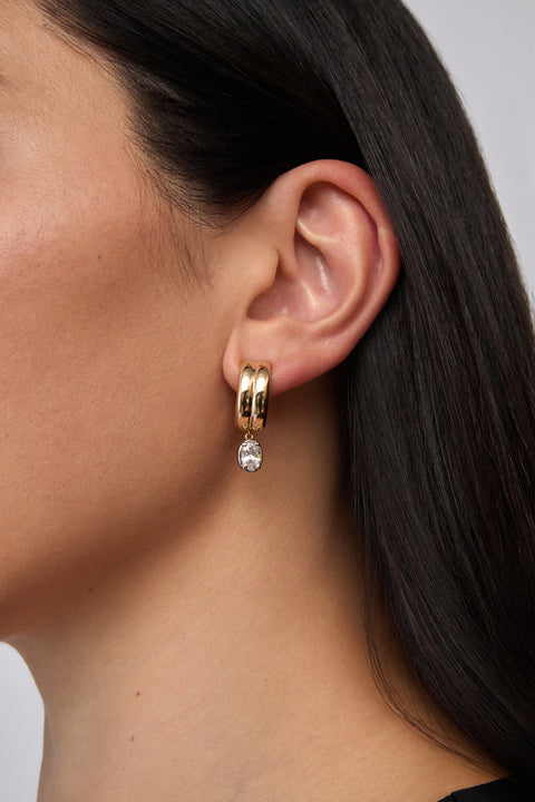 Odette Oval Hoops