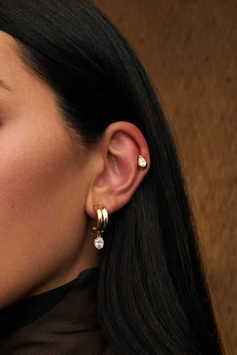 Odette Oval Hoops