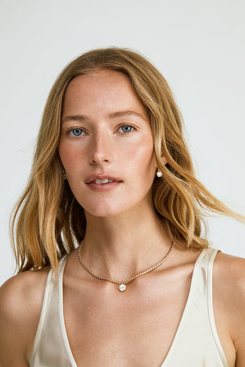 Bruna Round Necklace
