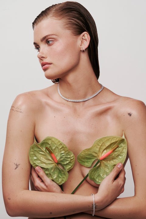 Rosaline Tennis Necklace