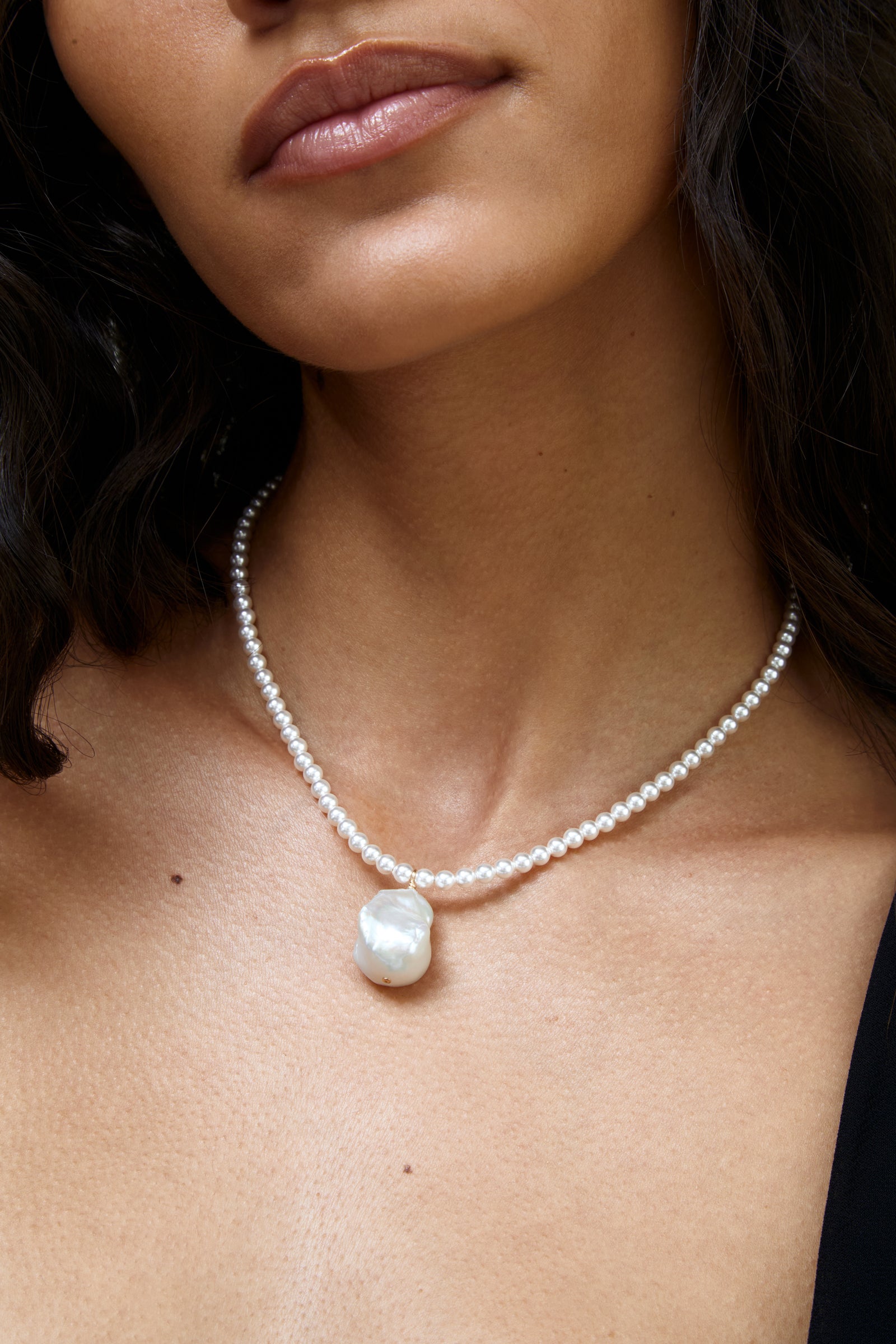 Hailey Baroque Necklace – Lili Claspe