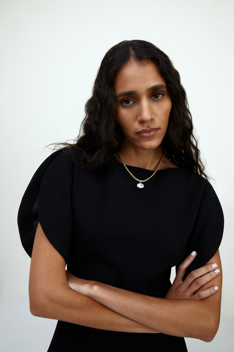 Medium Bruna Oval Necklace