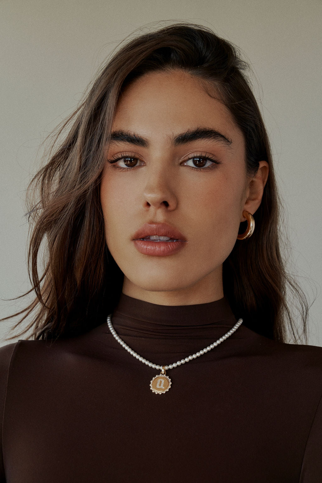 Gothic Logo Necklace