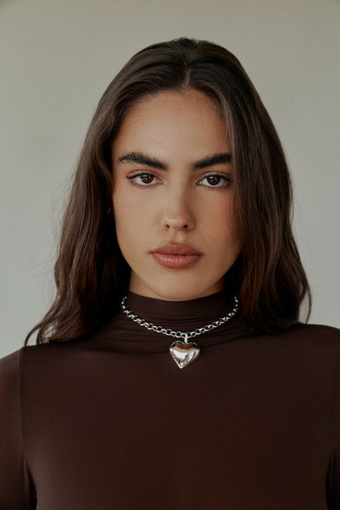 Bubble Heart Necklace