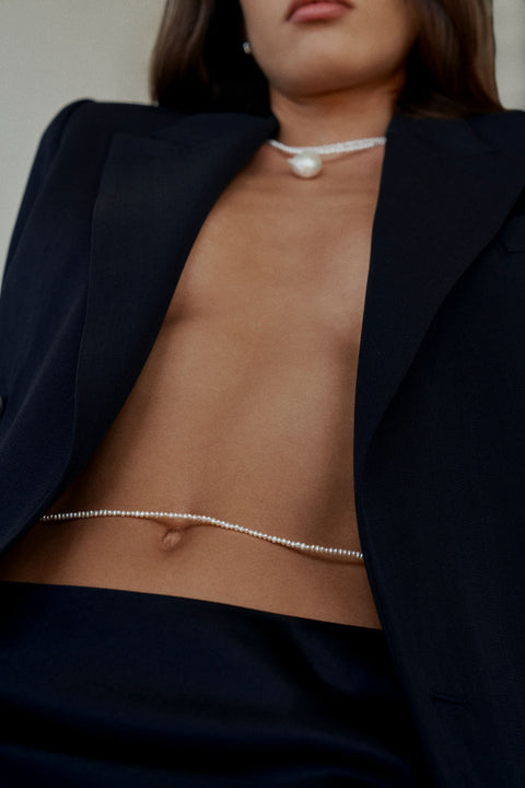 Isla Pearl Belly Chain