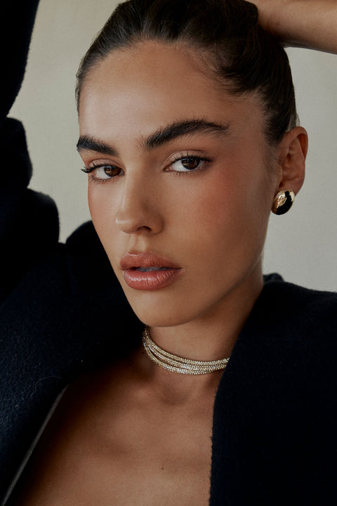 Rosalie Dome Earrings