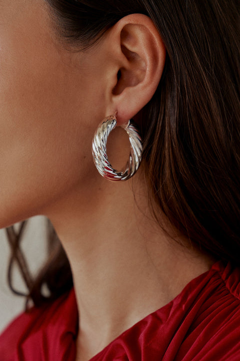 Large Gina Hoops