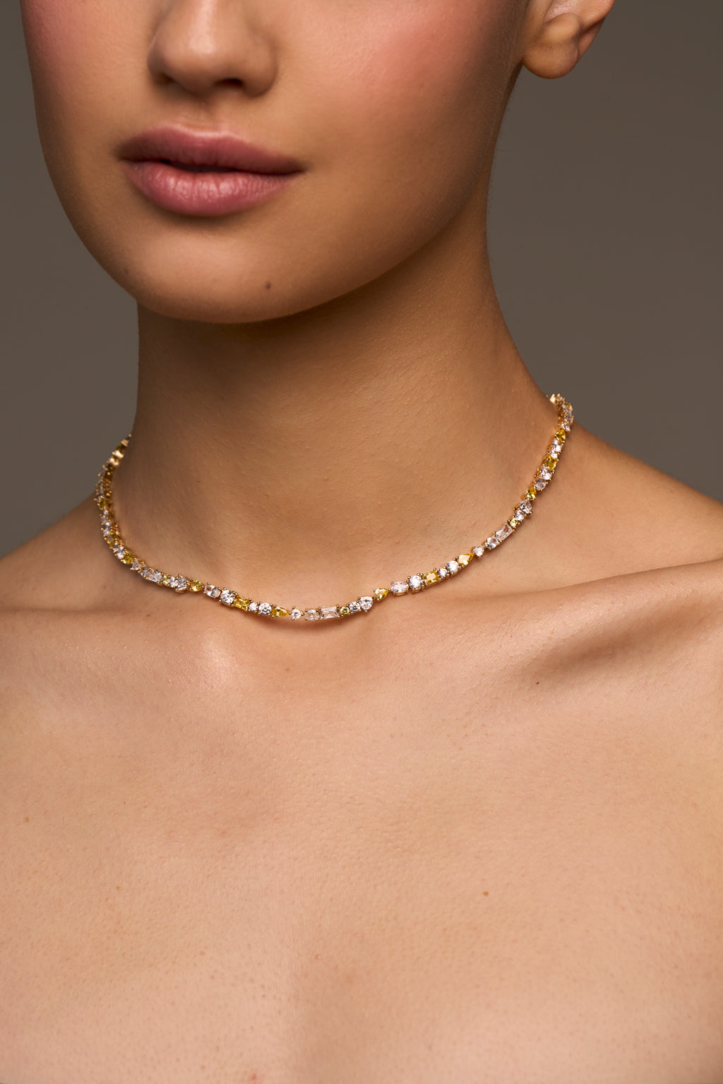 Yellow Sapphire Mavis Tennis Necklace – Lili Claspe