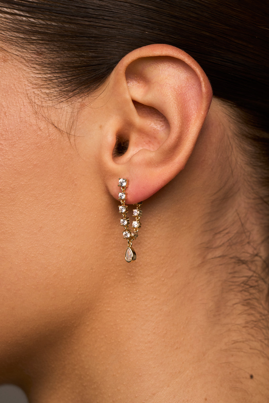 Small Stephie Bezel Earrings – Lili Claspe