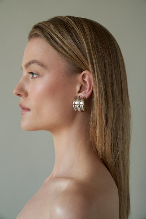 Large Elsa Clip-on Earrings