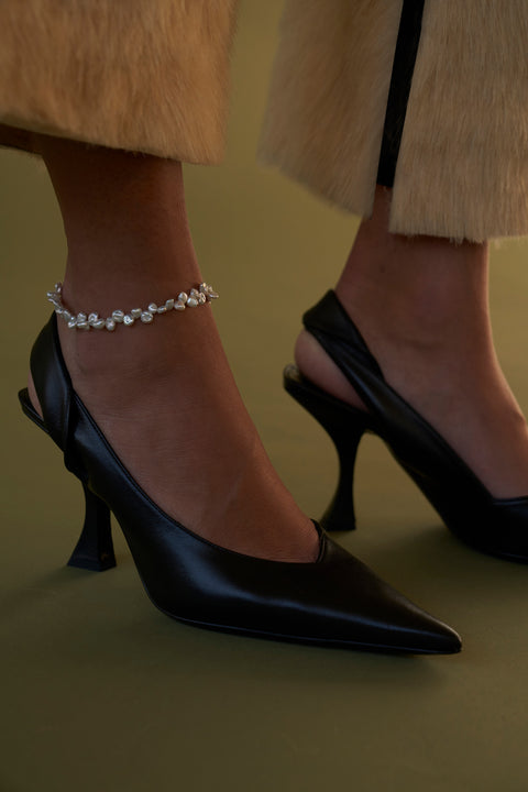 Mini Beatrice Pearl Anklet